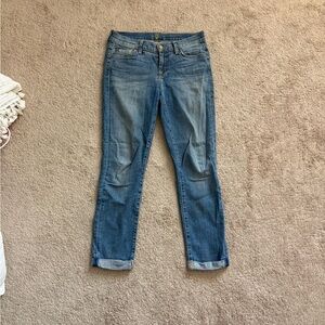 7 For All Mankind Skinny Crop & Roll